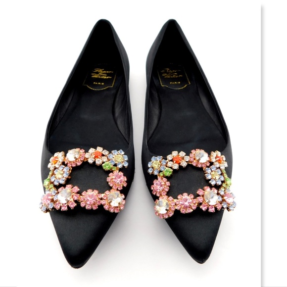 roger vivier crystal shoes